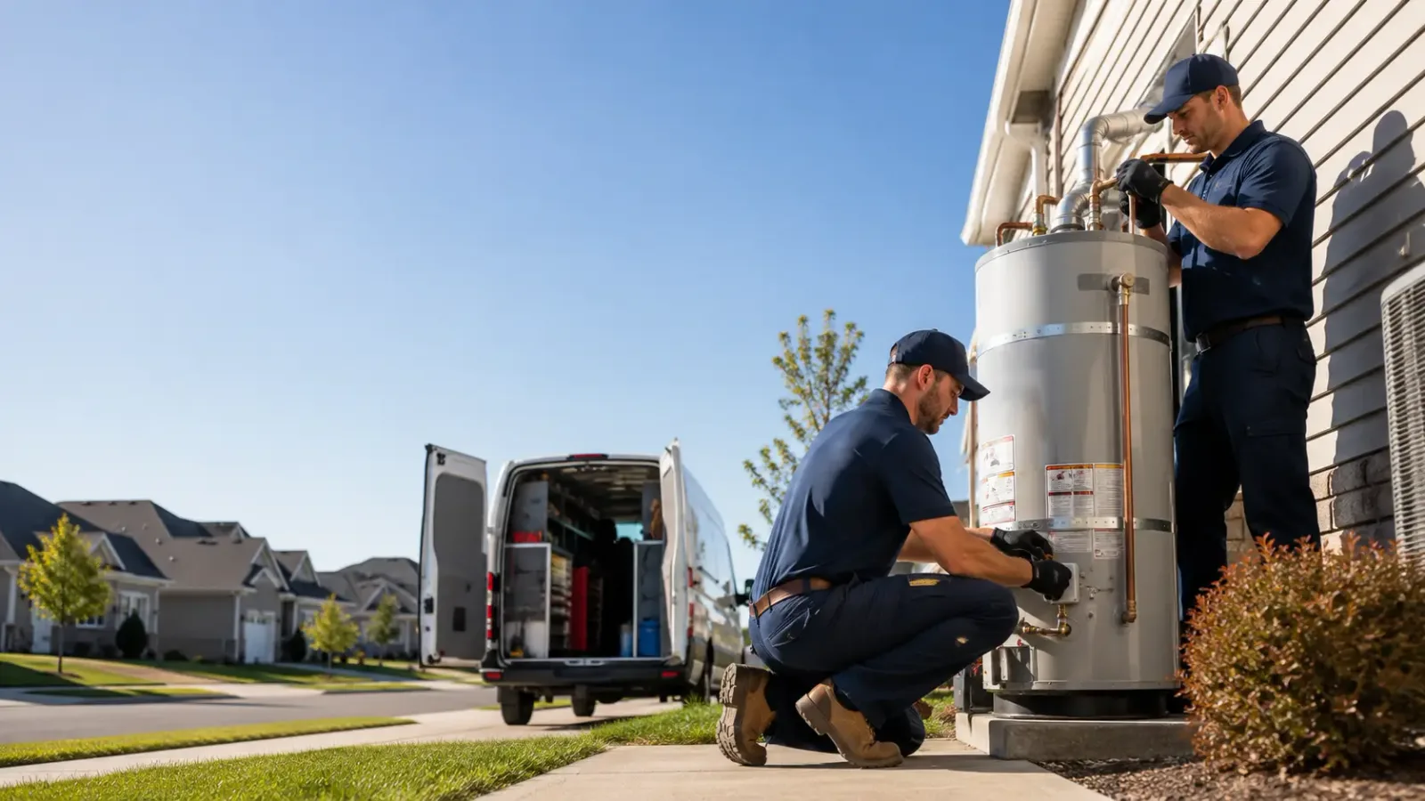 Water Heater Installation in Foxboro, MA